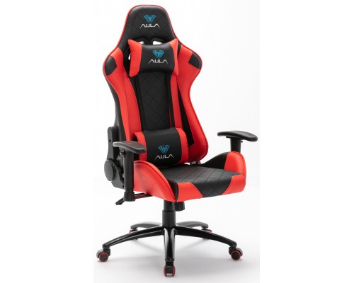 Крісло ігрове Aula F1029 Gaming Chair Black/Red (6948391286181)