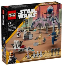 Конструктор LEGO Star Wars Клони-піхотинці й Бойовий дроїд. Бойовий набір 215 деталей (75372)