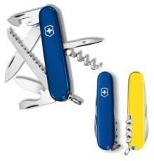 Ніж Victorinox Camper Ukraine 91 мм Синьо-жовтий (1.3613.2.8)