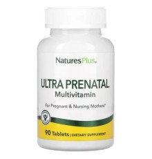 Вітамінно-мінеральний комплекс Natures Plus Мультивітаміни Ультрапренатальні, Ultra Prenatal Multivitamin, 90 (NTP3084)
