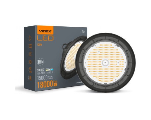 Світильник Videx 100W 5000K 18000Lm (VL-HB01-1005B)