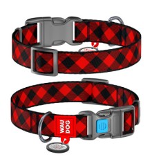 Нашийник для тварин WAUDOG Nylon з QR паспортом 