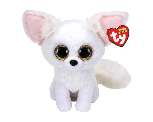 М'яка іграшка Ty Beanie Boo's Біла лисиця FENNEC 15 см (36225)