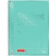 Зошит Brunnen Коледж-блок А4 Premium у клітинку 80 аркушів Mint (10-679 28 154)