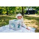Дитячий килимок MoMi пазл Nebe 90 х 90 cм Blue (AKCE00031)