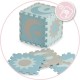 Дитячий килимок MoMi пазл Nebe 90 х 90 cм Blue (AKCE00031)