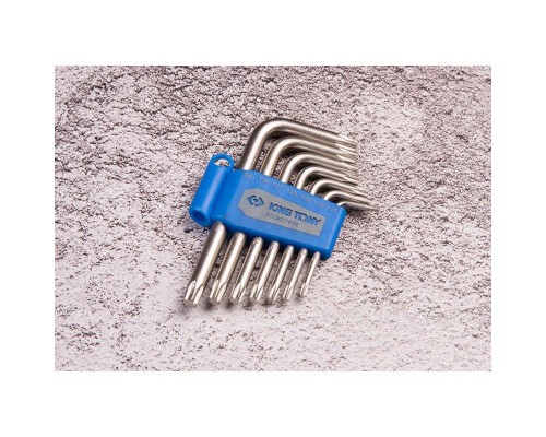Ключ KING TONY Г-подібний Torx Т10-Т40, 7 шт. (20307PR)