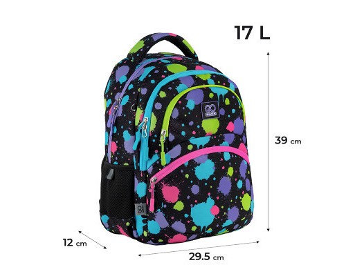 Рюкзак шкільний GoPack Education 175M-1 Graffiti (GO24-175M-1)
