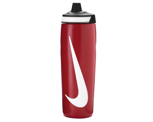 Пляшка для води Nike Refuel Bottle 32 OZ червоний, чорний, білий 946 мл N.100.7667.692.32 (887791745040)