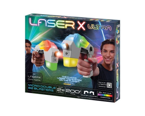 Іграшкова зброя Laser X набір для лазерних боїв - Ultra Micro для двох гравців (87551)