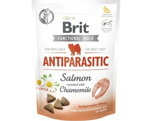 Ласощі для собак Brit Care Functional Antiparasitic 150 г - лосось (8595602540013)