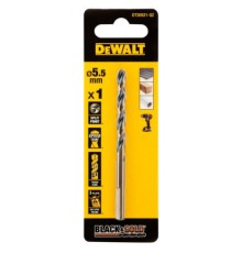 Свердло DeWALT по металу Black & Gold, HSS-G, 5.5 х 93 х 57 мм (DT20521)