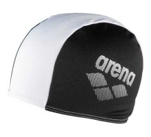 Шапка для плавання Arena Polyester II JR 002468-510 чорний, білий Діт OSFM (3468336217856)