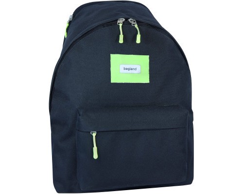 Рюкзак шкільний Bagland Stylish 24 л. чорний 1300 (0051866) (1052918394)