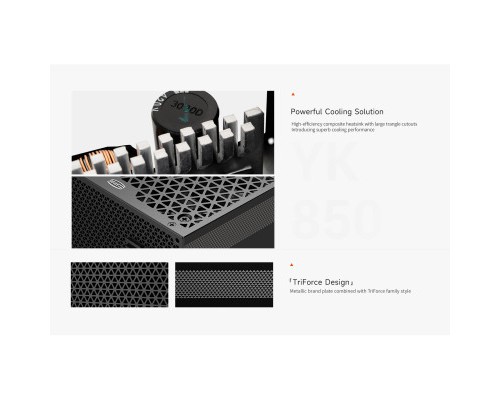Блок живлення PcCooler 850W (YK850)