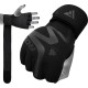 Бинти-рукавиці RDX T15 Noir Inner Matte Black XL (GGN-T15MB-XL)
