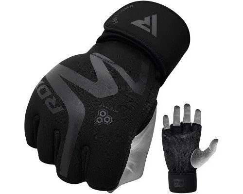 Бинти-рукавиці RDX T15 Noir Inner Matte Black XL (GGN-T15MB-XL)