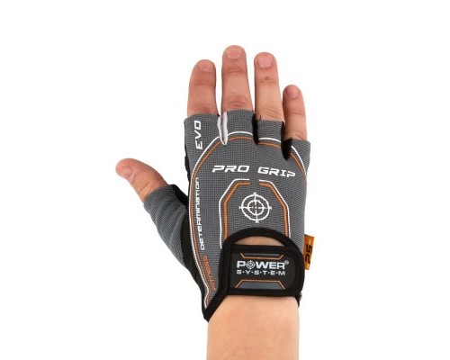Рукавички для фітнесу Power System PS-2260 Pro Grip EVO Grey XL (PS_2260GR-5_XL)