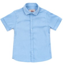 Сорочка дитяча A-Yugi з коротким рукавом (18120-152B-blue)