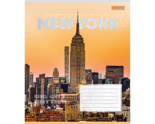 Зошит 1 вересня А5 1В Cityes rhythm 36 аркушів клітинка (767324)