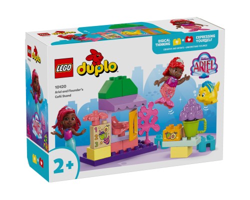 Конструктор LEGO DUPLO Disney Кав'ярня Аріель і Флаундера 22 деталі (10420)