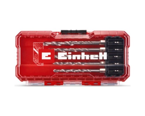 Набір свердл Einhell по металу HSS, 10 шт, 2-6.5мм, кейс (108723)