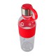 Пляшка для води Line Art Limpid 850 мл червоний (20222LA-02)