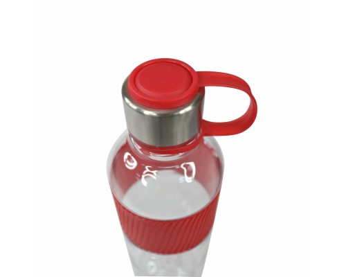 Пляшка для води Line Art Limpid 850 мл червоний (20222LA-02)