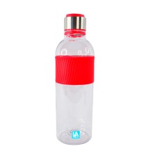Пляшка для води Line Art Limpid 850 мл червоний (20222LA-02)