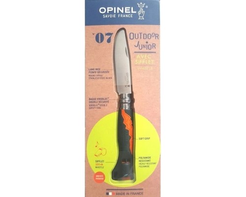 Ніж Opinel 7 Outdoor Junior помаранчевий (002151)