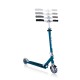 Самокат Globber Flow Element Lights колеса з підсвіткою до 100 кг 5+ Синій (721-300)