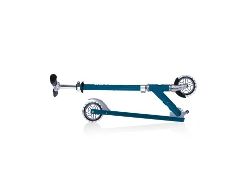 Самокат Globber Flow Element Lights колеса з підсвіткою до 100 кг 5+ Синій (721-300)