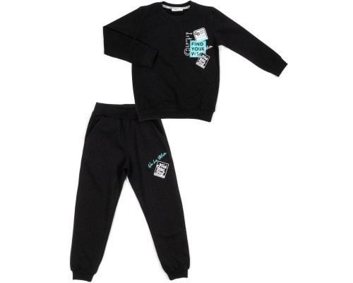 Спортивний костюм дитячий Breeze FIND YOU WAY (20527-128B-black)