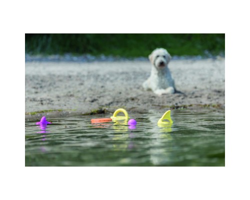 Іграшка для собак Trixie Кільце плавуче Для водних розваг Термопластична гума 17 см (4047974334430)