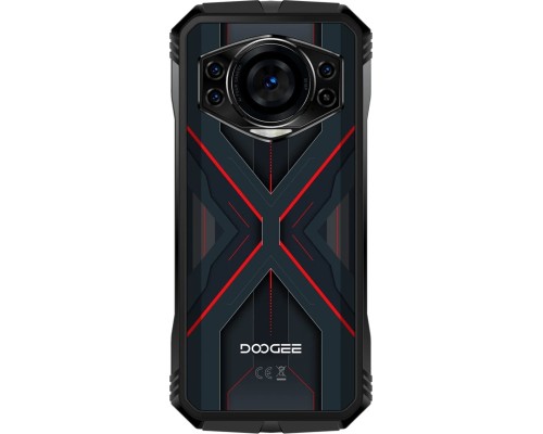 Мобільний телефон Doogee S cyber 8/256Gb Black Red (6923740212431)