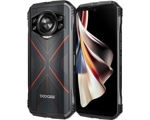 Мобільний телефон Doogee S cyber 8/256Gb Black Red (6923740212431)
