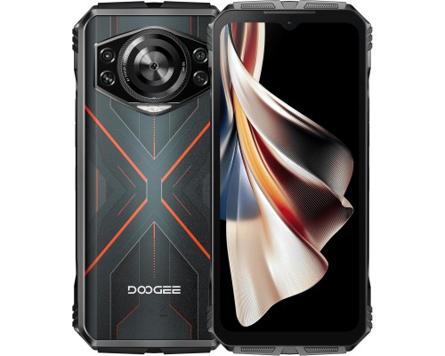 Мобільний телефон Doogee S cyber 8/256Gb Black Red (6923740212431)