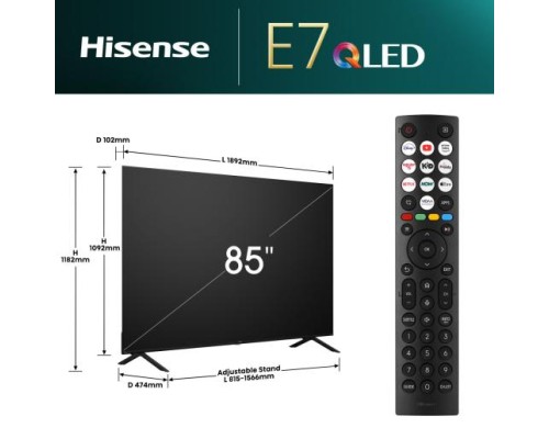 Телевізор Hisense 85E7NQ