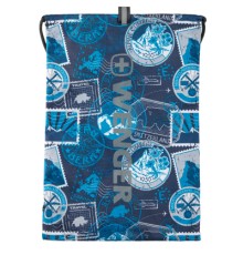 Рюкзак туристичний Wenger FlowUp, синій принт (610193)