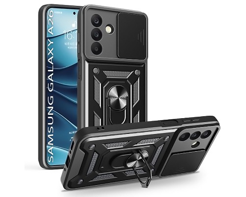 Чохол до мобільного телефона BeCover Military Samsung Galaxy A26 SM-A266 Black (712861)