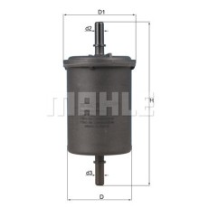 Фільтр паливний Mahle KL416/1