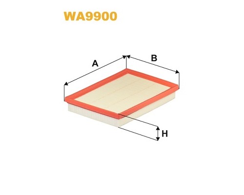 Повітряний фільтр для автомобіля Wixfiltron WA9900