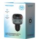 FM модулятор Vention PD 54W 3-Port USB (C+A+A) LED/USB Flash/Bluetooth, вольтметр (FFLB0)