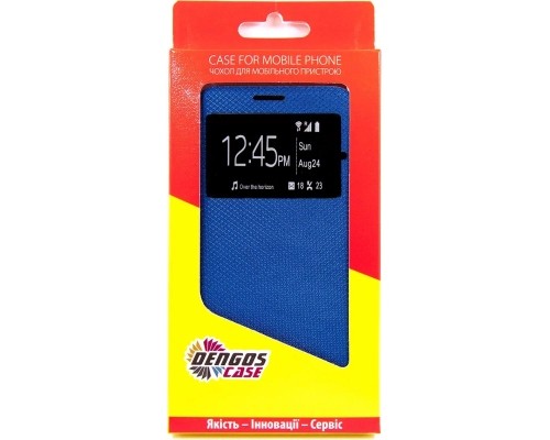 Чохол до мобільного телефона Dengos Samsung Galaxy A03 Core (blue) (DG-SL-BK-312)