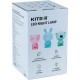 Нічник Kite Світильник LED з акумулятором Bunny, блакитний (K24-490-1-3)