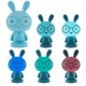 Нічник Kite Світильник LED з акумулятором Bunny, блакитний (K24-490-1-3)