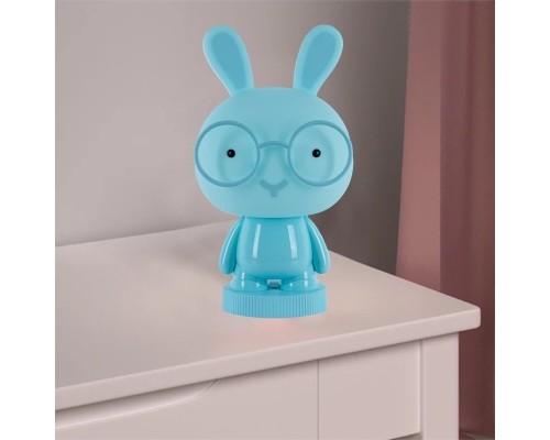 Нічник Kite Світильник LED з акумулятором Bunny, блакитний (K24-490-1-3)