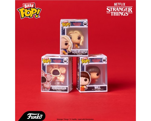 Фігурка Funko Pop набір Bitty POP! - Демогоргон (4 фігурки в асортименті) (83661)