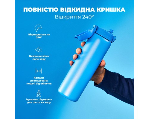 Пляшка для води ION8 OneTouch Vacuum Insulated 920 мл Blue (I8TS1000BLU)