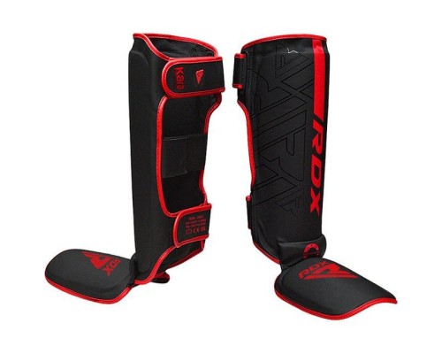 Захист гомілки і стопи RDX F6 Matte RED-XL (SGR-F6MR-XL)